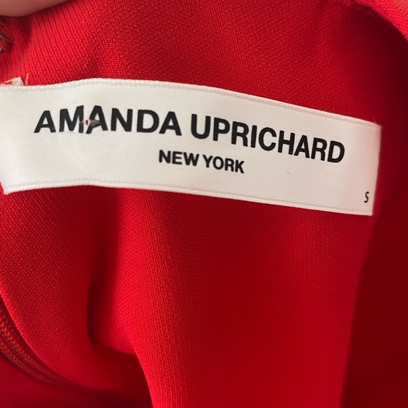 Amanda Uprichard Nia Mini Dress | Lipstick Red Cocktail Dress | Size Small (S) - Picture 8 of 8